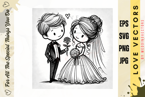 Capturing Matrimonial Bliss: The C697 Vector Collection