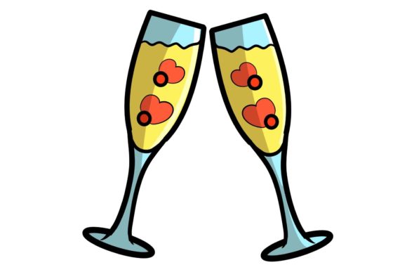 Designing the Perfect Toast: Wedding Wine Glass Stickers