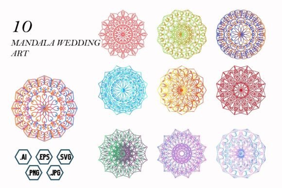 Mandala Wedding Art: Intricate Patterns for Modern Design