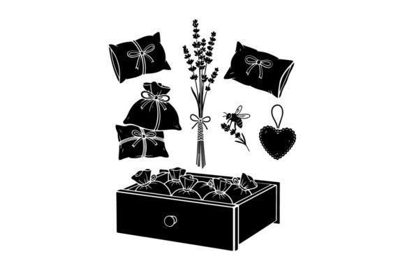 Silhouette of Wedding Favors and Gifts: A Modern Icon Set for Every Occasion