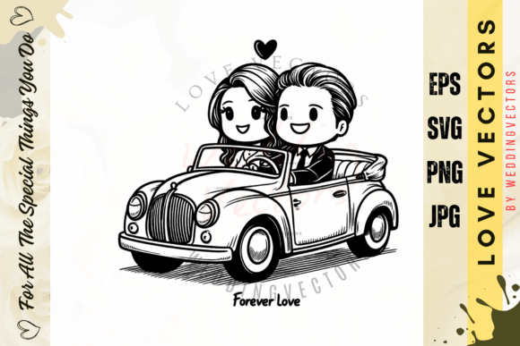 Wedding Couple and Love Vectors - C71: Designing with Emotion